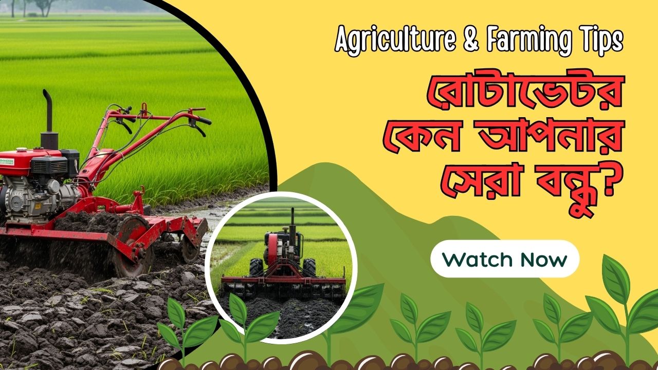 রোটাভেটর কেন আপনার সেরা বন্ধু