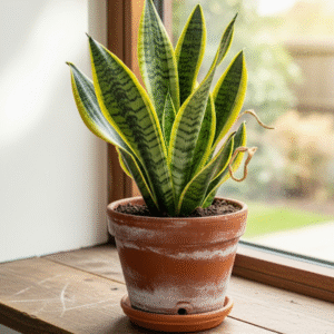 স্নেক প্ল্যান্ট – বায়ু পরিশোধক ও সৌভাগ্যের ইনডোর গাছ (Snake Plant)
